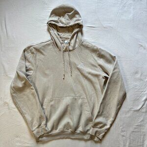 Adidas Men's Hoodie Cream Pullover‎ Style 0V9001 Front Pocket Front Logo
